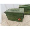 Image 2 : 3 Metal Military 7.62mm Ammo Cases