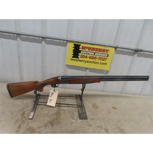 Brescia Fabariu L Perter 12 Gauge Magnum Over/ Under DB 30"  Serial # 113178 - Ribbed Vented Sight, 