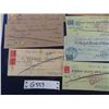 Image 1 : 25 Various Cancelled Cheques- Dating Back to 1918 - Most Have Canadian Stamps