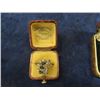 Image 2 : Nice Dingwall Ring Box, Canada Enlistment Pin, Cufflinks, Tie Clip