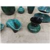 Image 3 : 10pcs Blue Mountain Pottery; 2 Tier Dish, Several Vases, Planter