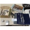 Image 1 : Misc. Tool Lot ; Taps, Drill Bits, Punches, Glass Cutters, Drafting Tool Set plus more