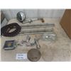 Image 1 : Automotive Parts; Door Mirror, Grill Parts, Door Handles, Oil/Amp Gauges, Remote Mirror