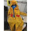 Image 2 : 2pc XL Snowmobile Leather Suit, Mustang Floater Marine Wear Sz XL