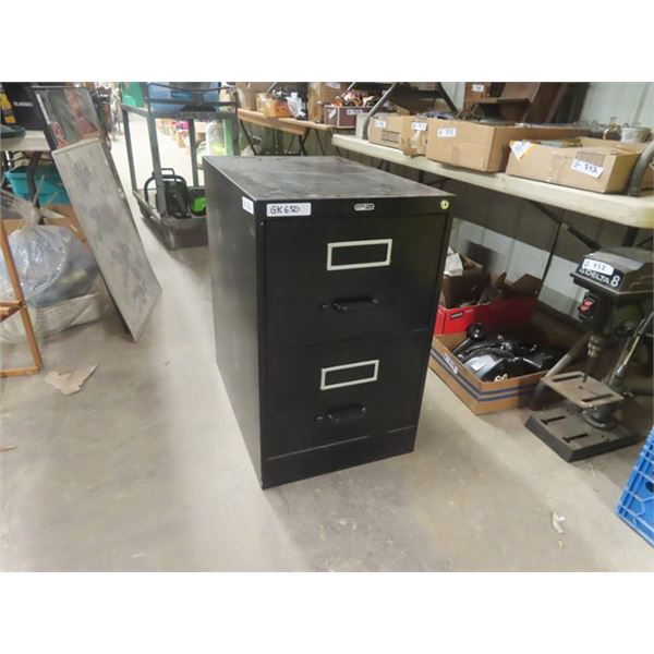 Staples 2 Drawer Metal File Cabinet 18 x26.5 x29 