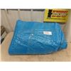 Image 2 : Large Used Blue Tarp , 2 Rolls of Poly