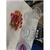 Image 2 : Various Cut Glass Pieces ; Bowls, Jars, Vases, Glass Ornaments