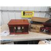 Image 1 : Innovative Technology Wooden Music Center with Record Player, CD, Cassette, Radio