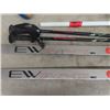 Image 2 : 128 Crazy Creek Snowboard, Brownie + 8 Ender Curling Brooms, Karthu Cross Country Skis with Poles
