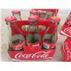 Image 8 : Newer Coca-Cola Collectibles; Wall Hanger, Wall Paper Trim Roll, Shower Hooks - 2 Broken, 2  Tins, 2