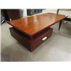 Image 8 : 4 pc Living Room Table Set; Coffee Table 16"x20"x 48" , Step Back Corner End Table 23" x 31" x 31" ,