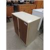 Image 2 : 2 Door Metal Cabinet 16" x 30" x 37"