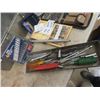 Image 2 : Metal Tool Box, Drill Bits, Odds n Ends of Tools, Router Bits, plus more