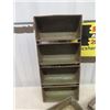 Image 2 : (5) Metal 4 Loaf Bread Pan - Repurposed to ' What-Not' Shelves