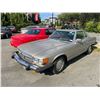 Image 1 : *R**TOW* 1981 MERCEDES BENZ 107 380SL, 2DR COUPE, SILVER, VIN # WDBBA45A0BB001461