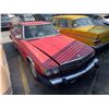 Image 2 : *TOW* *PARTS ONLY* 1981 MERCEDES 380SL, HAS DOUBLE VIN, RED,