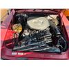 Image 8 : *TOW* *PARTS ONLY* 1981 MERCEDES 380SL, HAS DOUBLE VIN, RED,