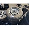 Image 2 : 4 ASSORTED VEHICLE TIRES ON ALLOY RIMS