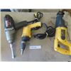 Image 1 : B+D 1/2" Impact Wrench + DeWalt Drywall Screw Gun + DeWalt 1 1/18 Stroke Reciprocating Saw