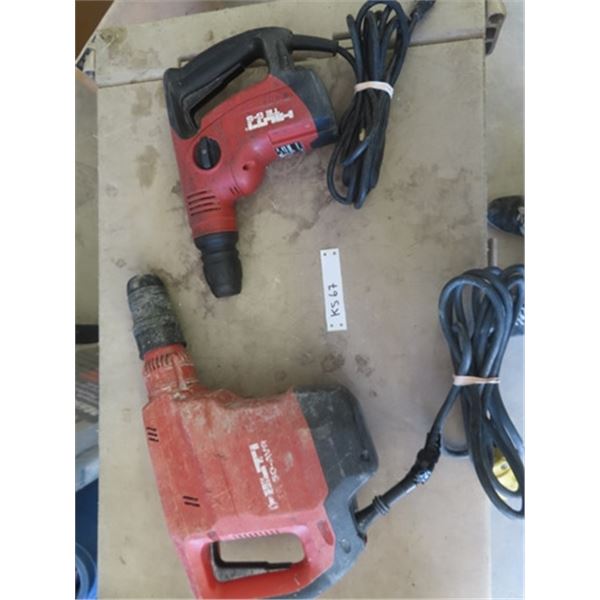 Hilti Te-50-AVP Hammer Drill + Hilti TE 6-5 Hammer Drill