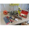 Image 1 : Ridgid Plumbing Snake, Pipe Bender, Pipe Cutters, Wrench, Plumbers Torch, Copper + Brass Fittings