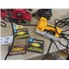 Image 2 : 4 Power Tools; Skil Belt Sander, Skil Jig Saw, Craftsman Sander, Arrow Stapler with Staples