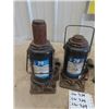 Image 2 : (3) 20 ton hydraulic Bottle Jacks - 1 Low Profile