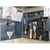 Image 2 : 2 New Mastercraft Power Tools; 1) Sander with Case 1) Heat Gun with Case