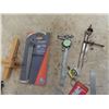 Image 2 : Measuring Devices, Calipers, Depth Gauge, Compass, Ruler - Straight/Angle, Magnetic Machinist Base
