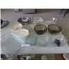 Image 1 : Box of Pyrex, Corning ware, Stainless Steel Bowls, Glass Bowls