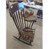 Image 2 : Walnut Rocking Chair