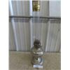 Image 3 : Oil Lamp with Tin/siler Tone Base with Chimney