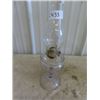 Image 2 : 3 Glass Oil Lamps with Chimneys
