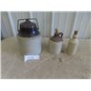 Image 1 : Pickle Crock, Crock Jug, Ginger Beer Bottle