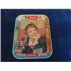Image 2 : Vintage Coca-Cola Tray, 3 Newer Tip Trays, 2 Coke Glasses