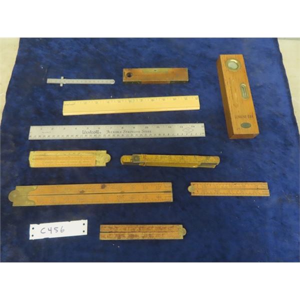 Folding Rulers, Levels, Metal Ruler, Stanley/ Lufkint Tape Measure