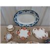 Image 2 : Various China Plates, Cream + Sugar, Cups + Saucers; Royal Staffordshire, Hancock
