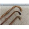 Image 2 : 8 Wooden Canes & Walking Sticks