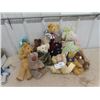 Image 1 : 11 Collectable Plush Bears, CM Bears - some Vintage