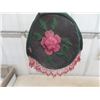 Image 2 : Misc. Estate Crumbs; Mirror, Fancy Lamp Shade, Brass Planter plus more