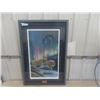 Image 1 : Large Wolf Print - Joe Ferrante, Limited- Signed 29" x 43"
