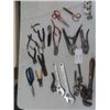Image 1 : Misc. Tools ; Crescent Wrenches, Pliers, Wire Cutter Scissors, Pipe Cutters