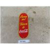 Image 1 : Coca-Cola 'Come in Have a Coca-Cola' Porcelain Door Push