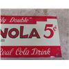 Image 3 : Wynola Cola Tin Tacker Sign, St. Thomas Metal Sign Made in Canada- Embossed 8"x 18"