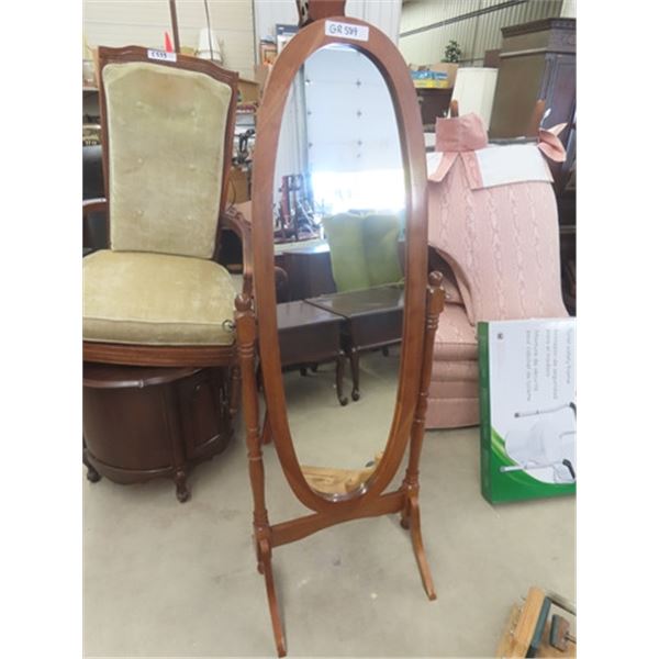 Standing Swivel Mirror 16  x 59 