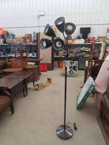 Modern 5 Headed Floor Lamp about 70" Tall