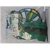 Image 2 : Tractor Lawn Ornament, Roller Skates, Tennis Racket, Letter Holder, Hand Drums