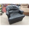 Image 1 : Black Leather Look Chair