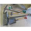 Image 1 : Pick Axe, 2 Shovels, Sledge Hammer, Edger
