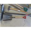 Image 2 : Pick Axe, 2 Shovels, Sledge Hammer, Edger